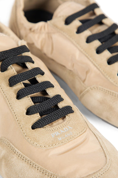 PRADA WOMAN BEIGE SNEAKERS