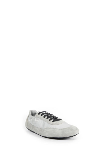 Collapse Re-Nylon and Suede Sneakers