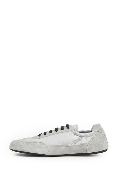 Collapse Re-Nylon and Suede Sneakers