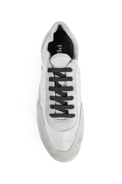 Collapse Re-Nylon and Suede Sneakers
