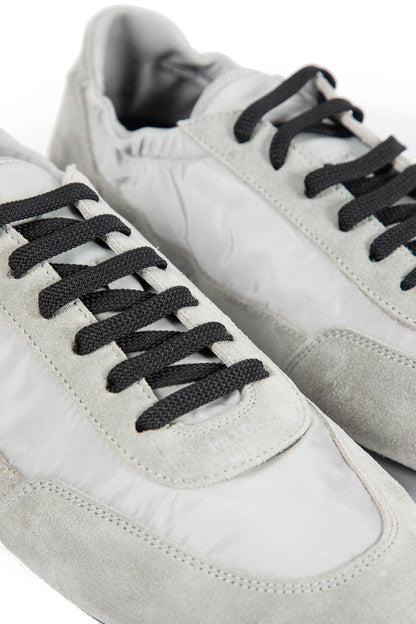 Collapse Re-Nylon and Suede Sneakers
