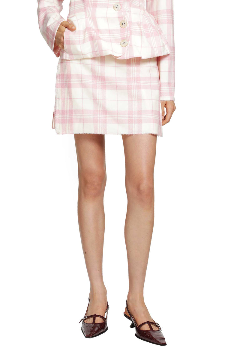 VIVIENNE WESTWOOD Tartan Mini Kilt woman