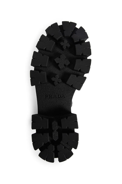 Brushed Leather Monolith Mary Janes