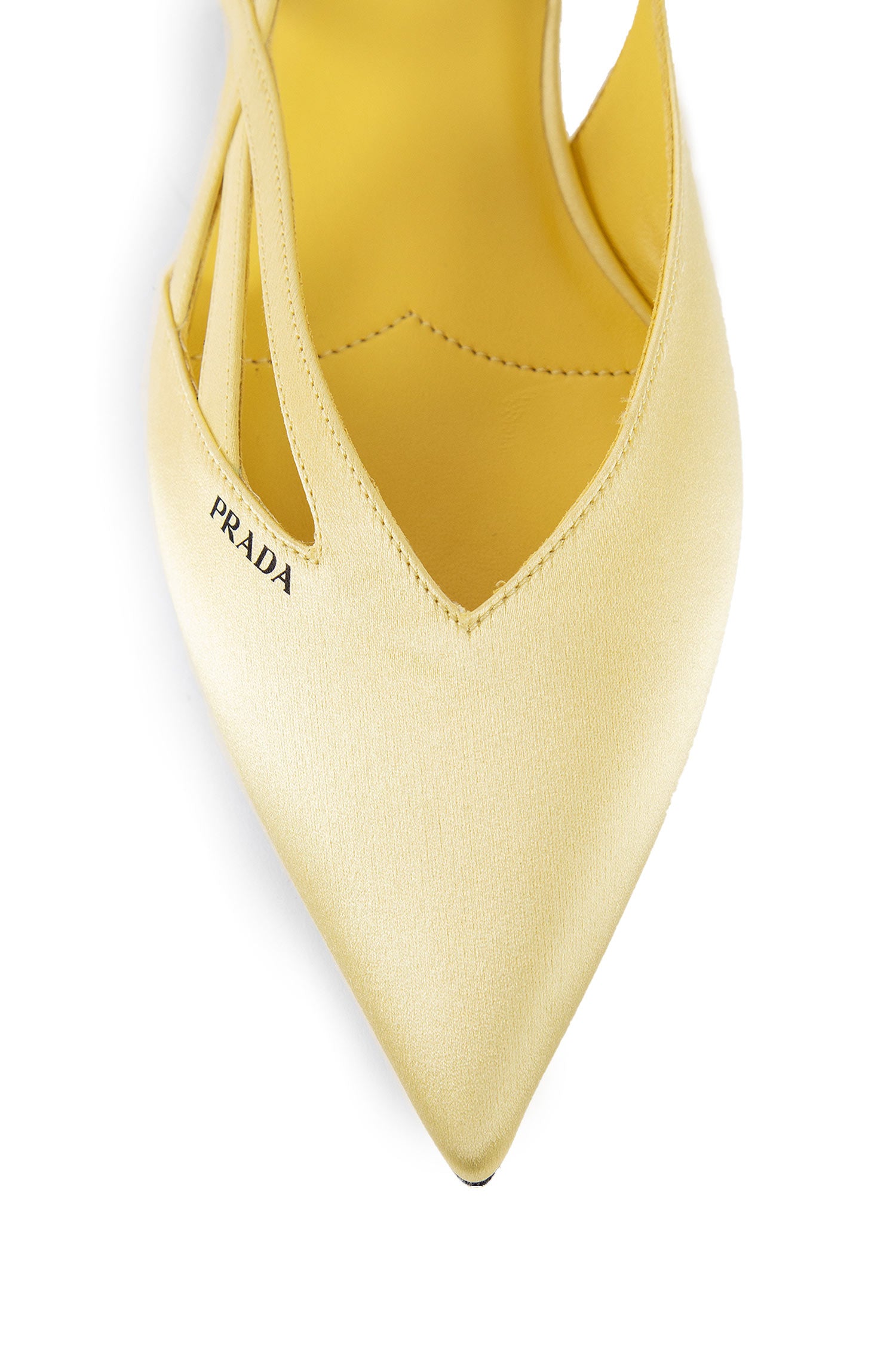 PRADA WOMAN YELLOW FLATS