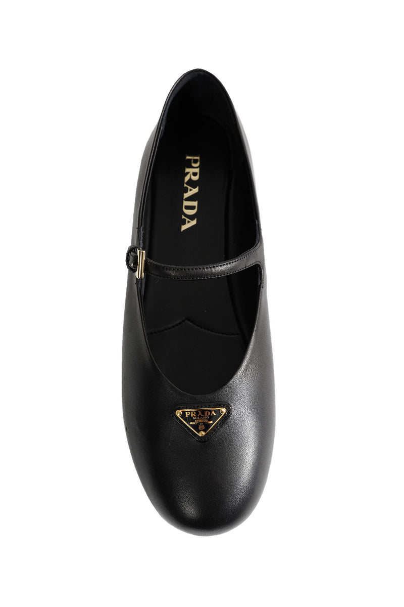 PRADA Nappa Leather Ballerinas woman
