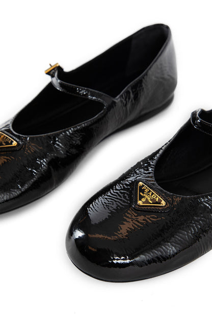 PRADA WOMAN BLACK FLATS