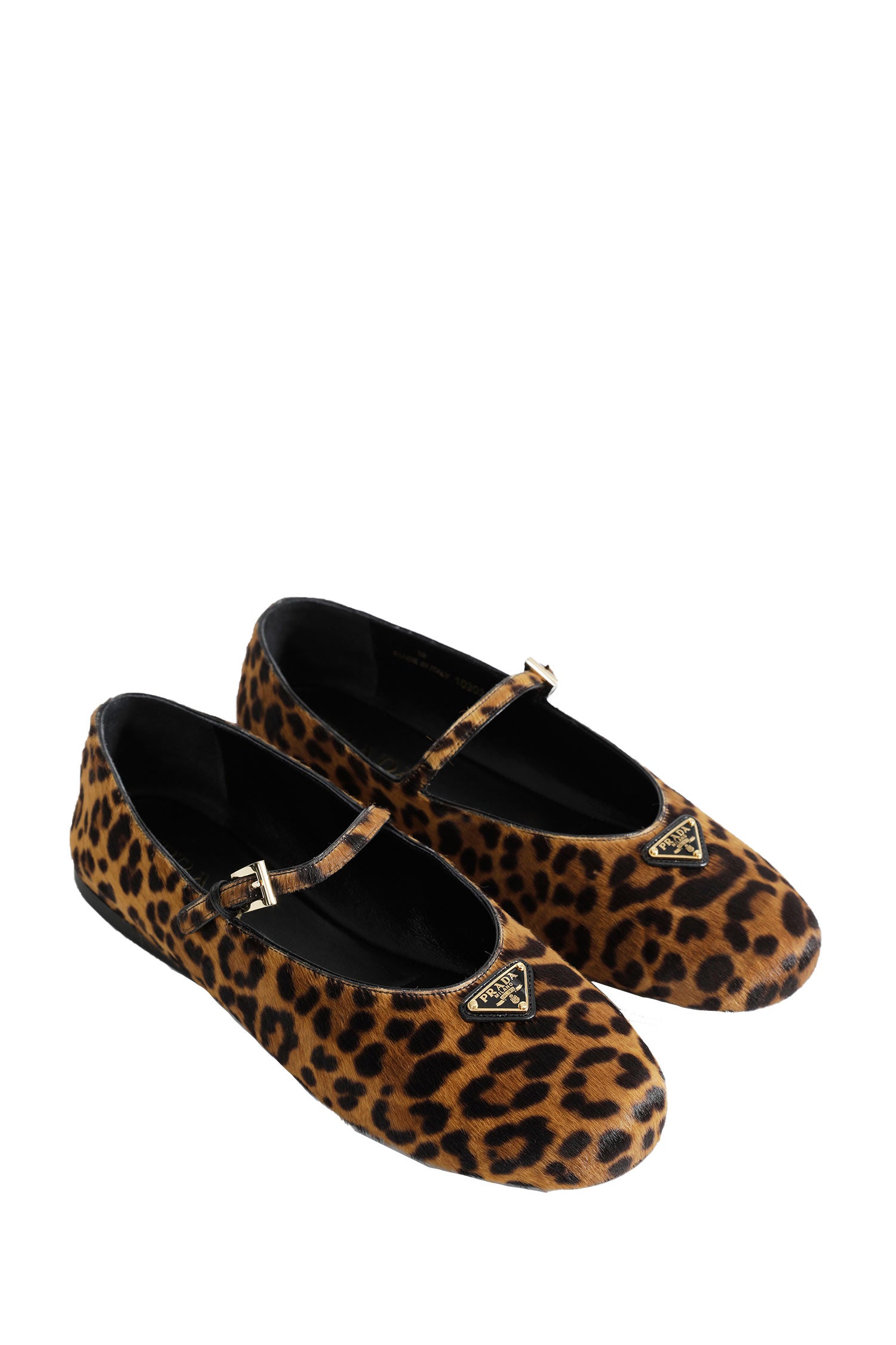 PRADA Leopard Print Ballerinas woman