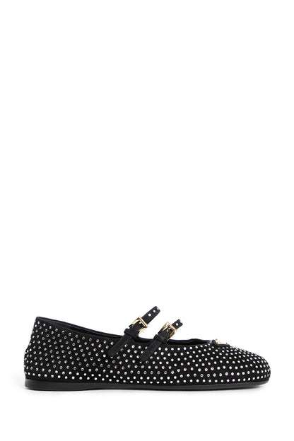 PRADA WOMAN BLACK FLATS