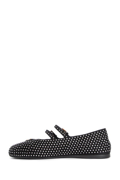 PRADA WOMAN BLACK FLATS