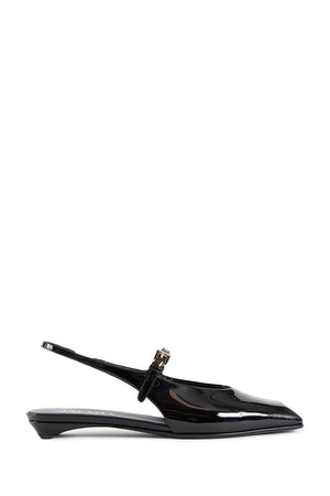 Patent leather slingback ballerinas - Antonioli.eu