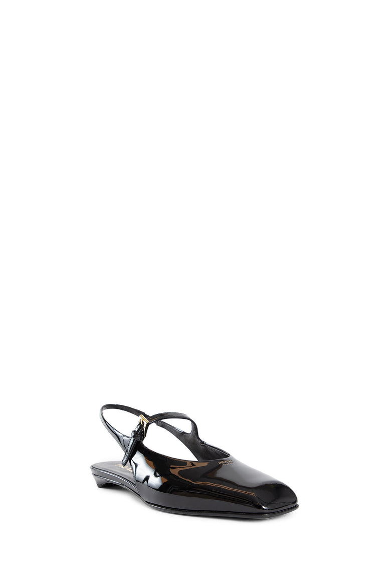 PRADA WOMAN BLACK FLATS