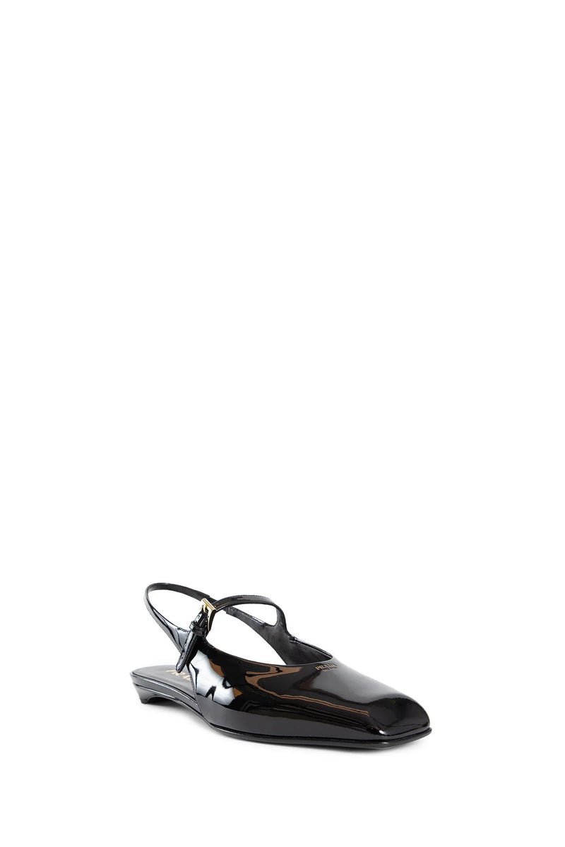 Patent leather slingback ballerinas - Antonioli.eu