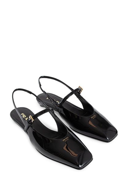 PRADA WOMAN BLACK FLATS