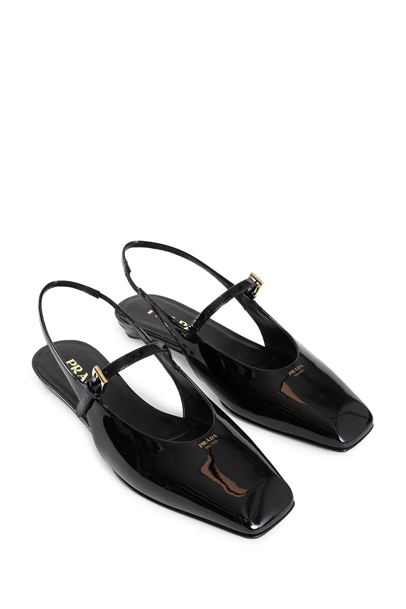 Patent leather slingback ballerinas - Antonioli.eu