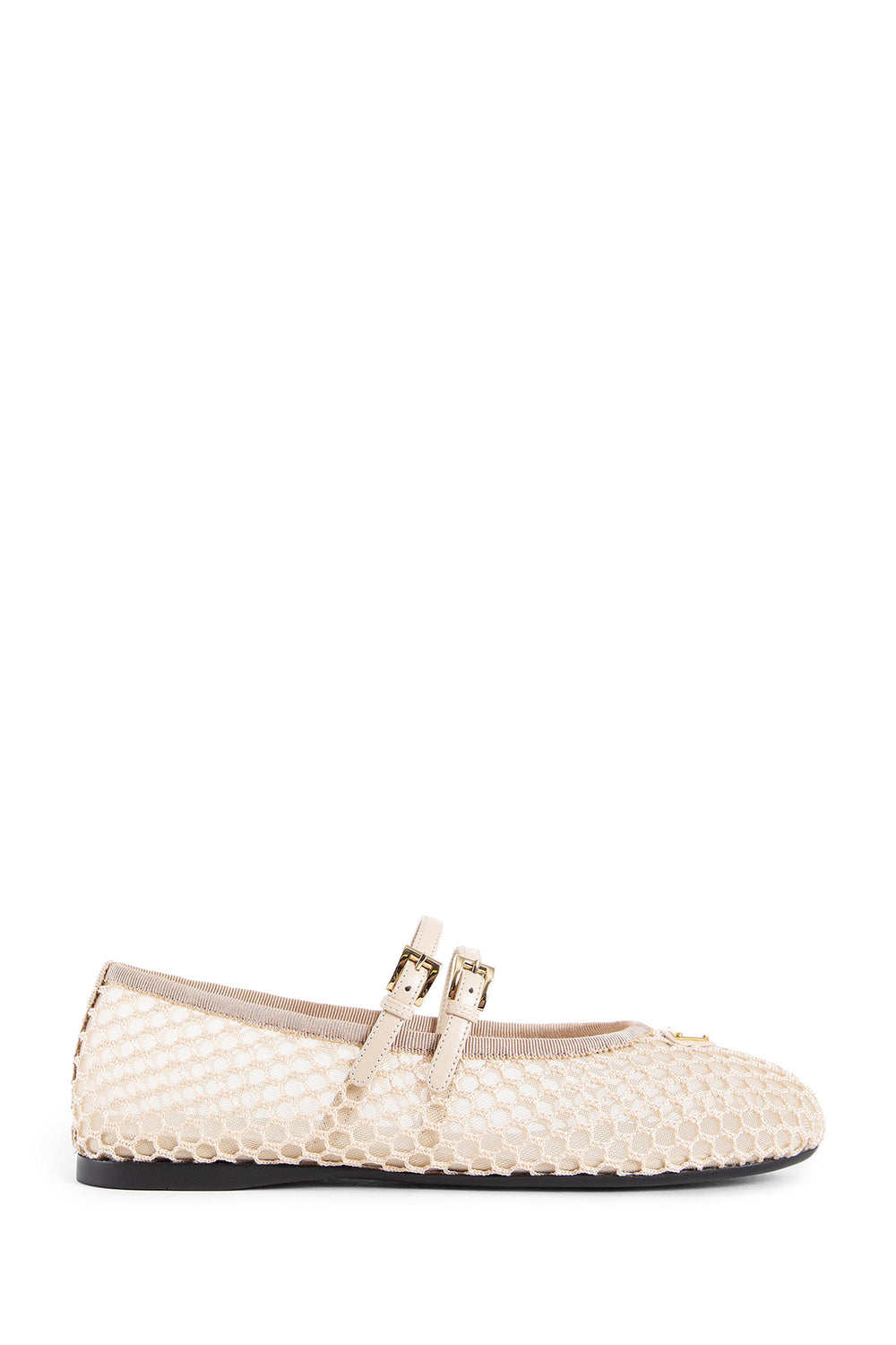 PRADA WOMAN BEIGE FLATS