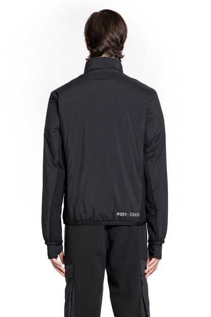 MONCLER GRENOBLE MAN BLACK VESTS