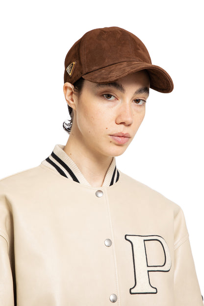 PRADA WOMAN BROWN HATS