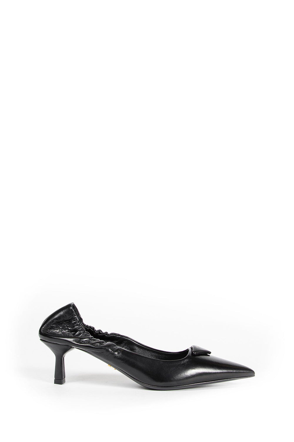 PRADA Suede Decollete Mules with Buckle woman