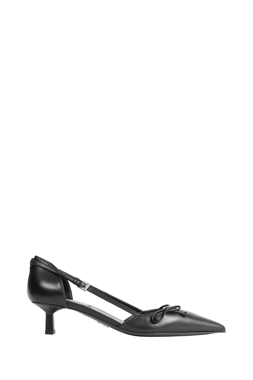 PRADA Open-side Leather Pumps woman
