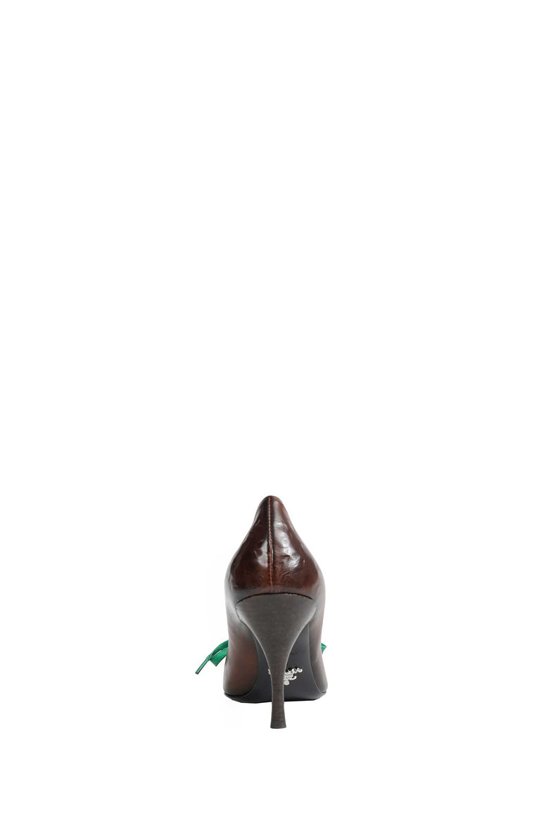 
              PRADA Antiqued Leather Pumps woman
            