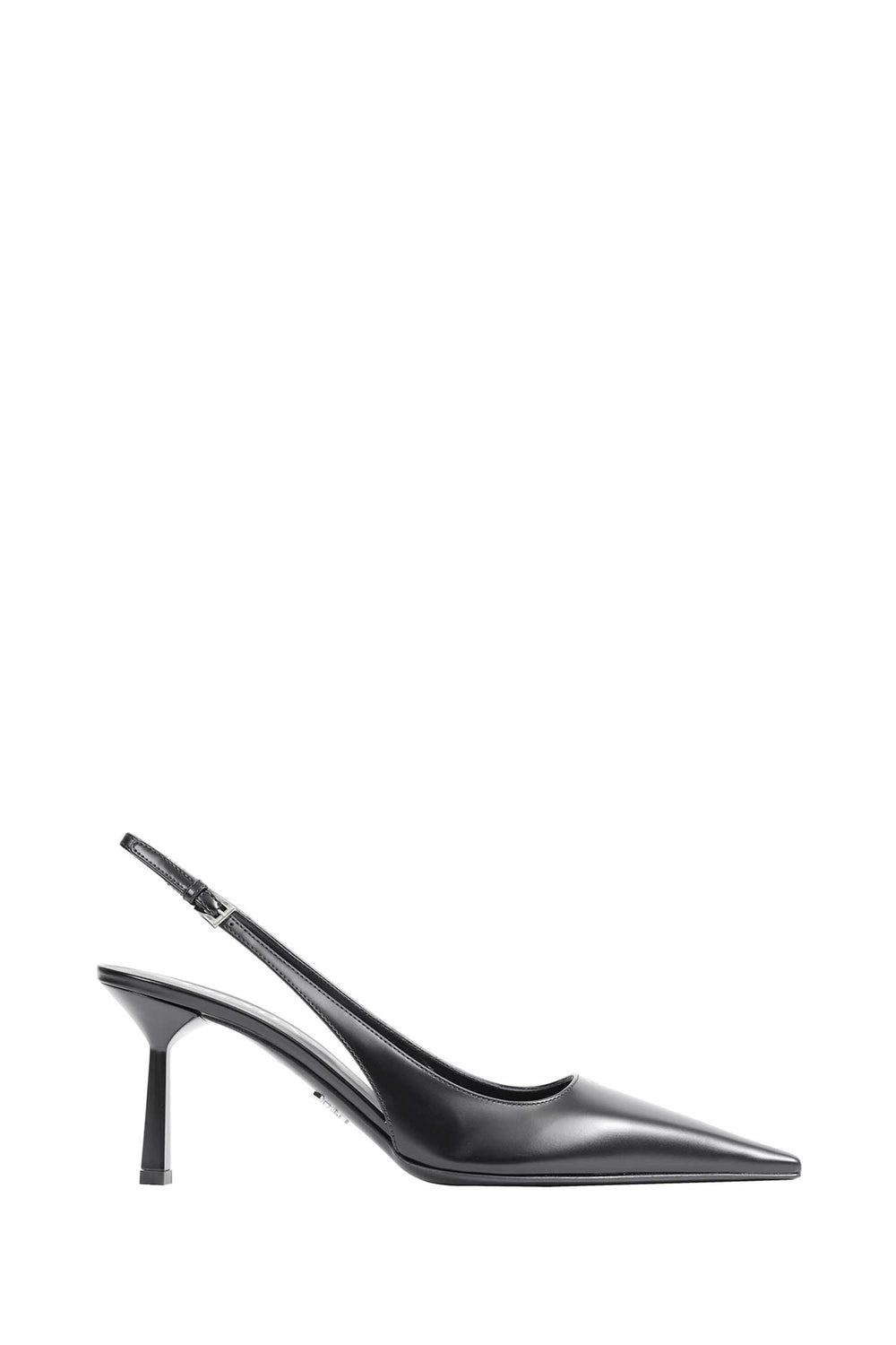 PRADA Brushed Leather Slingback Pumps woman