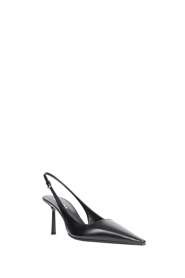 
              PRADA Brushed Leather Slingback Pumps woman
            