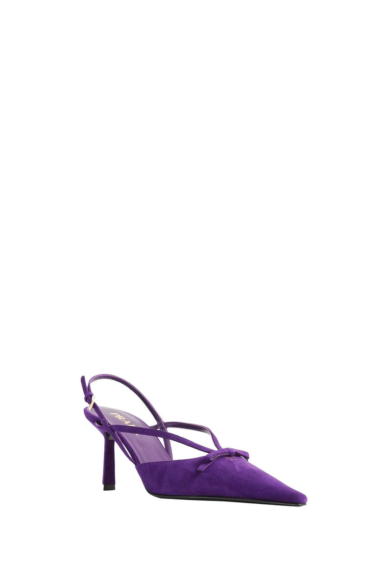 PRADA Suede Slingback Pumps woman