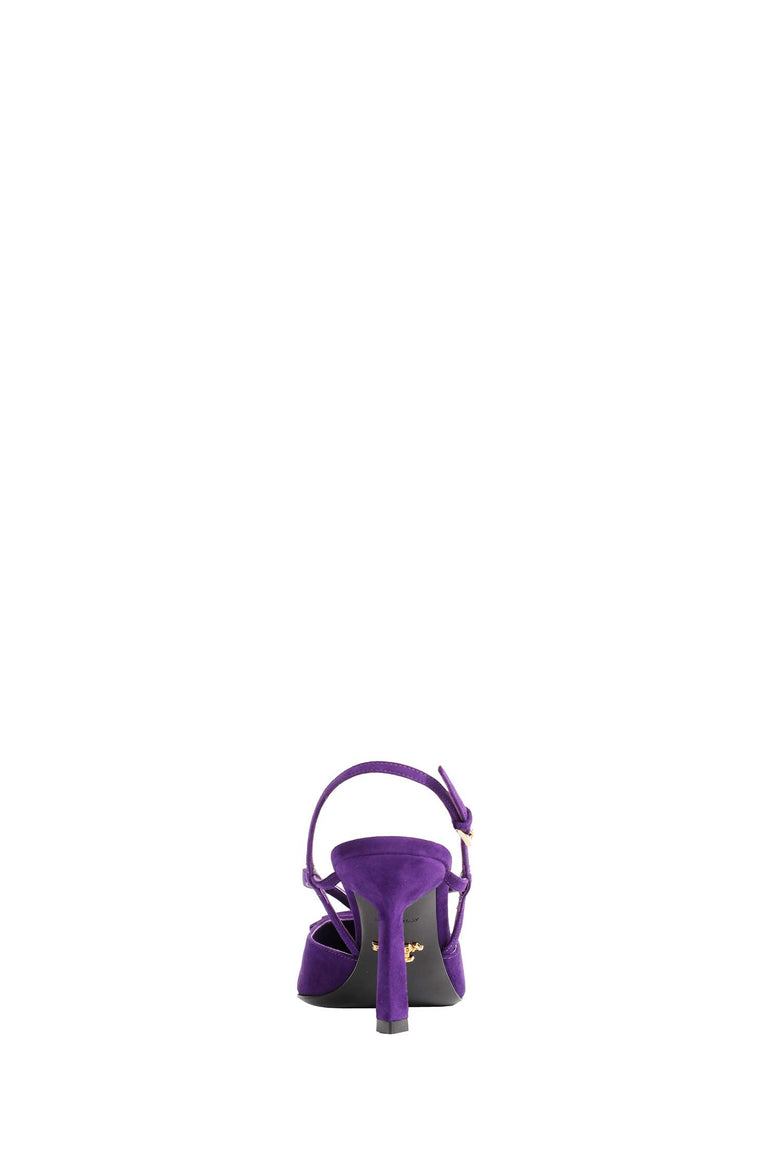 PRADA Suede Slingback Pumps woman