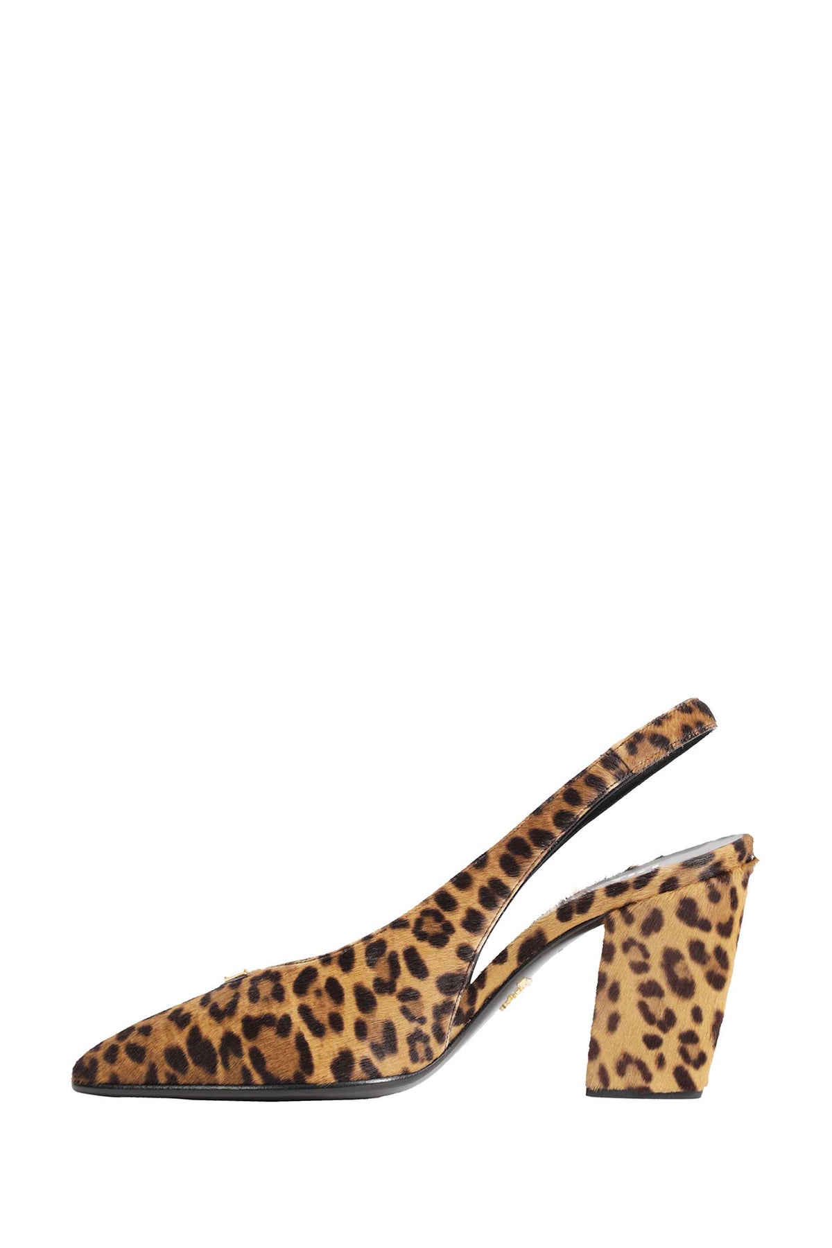 PRADA Leopard Print Slingback Pumps woman