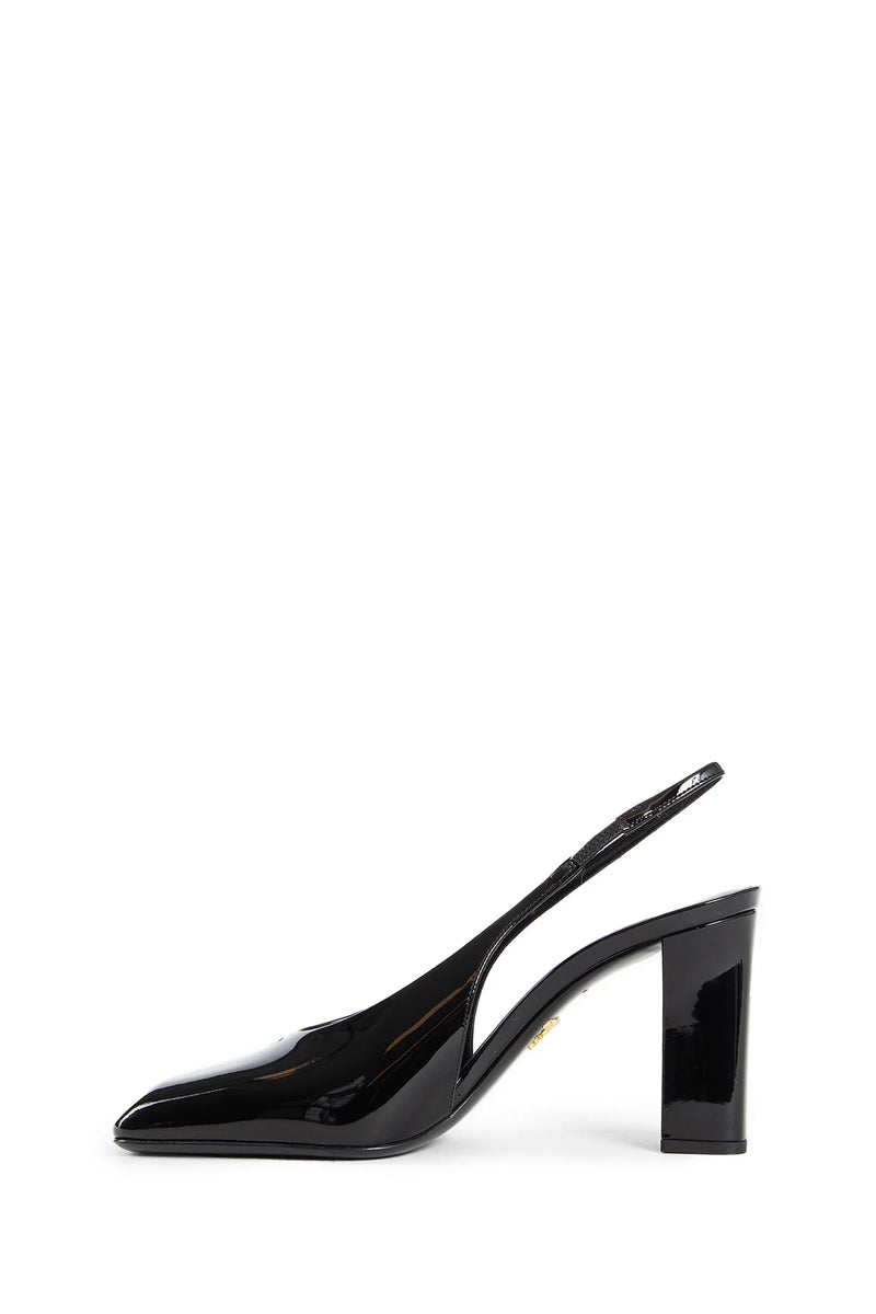 Patent leather slingback pumps - Antonioli.eu