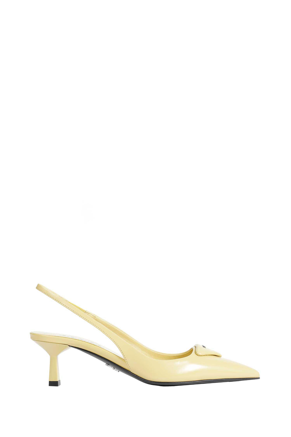PRADA Brushed Leather Singback Pumps woman