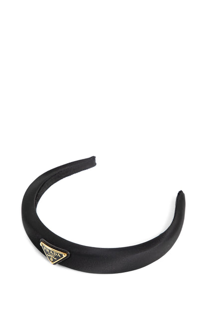 PRADA WOMAN BLACK HAIR ACCESSORIES