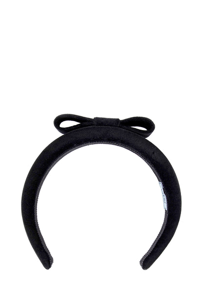 PRADA WOMAN BLACK HAIR ACCESSORIES