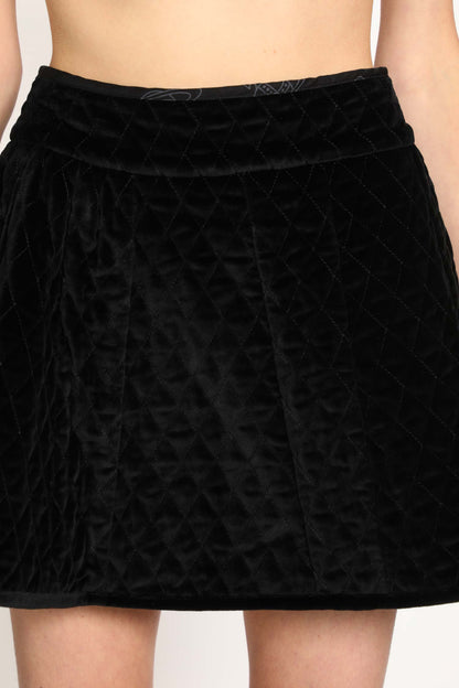 Quilted Mini Skirt