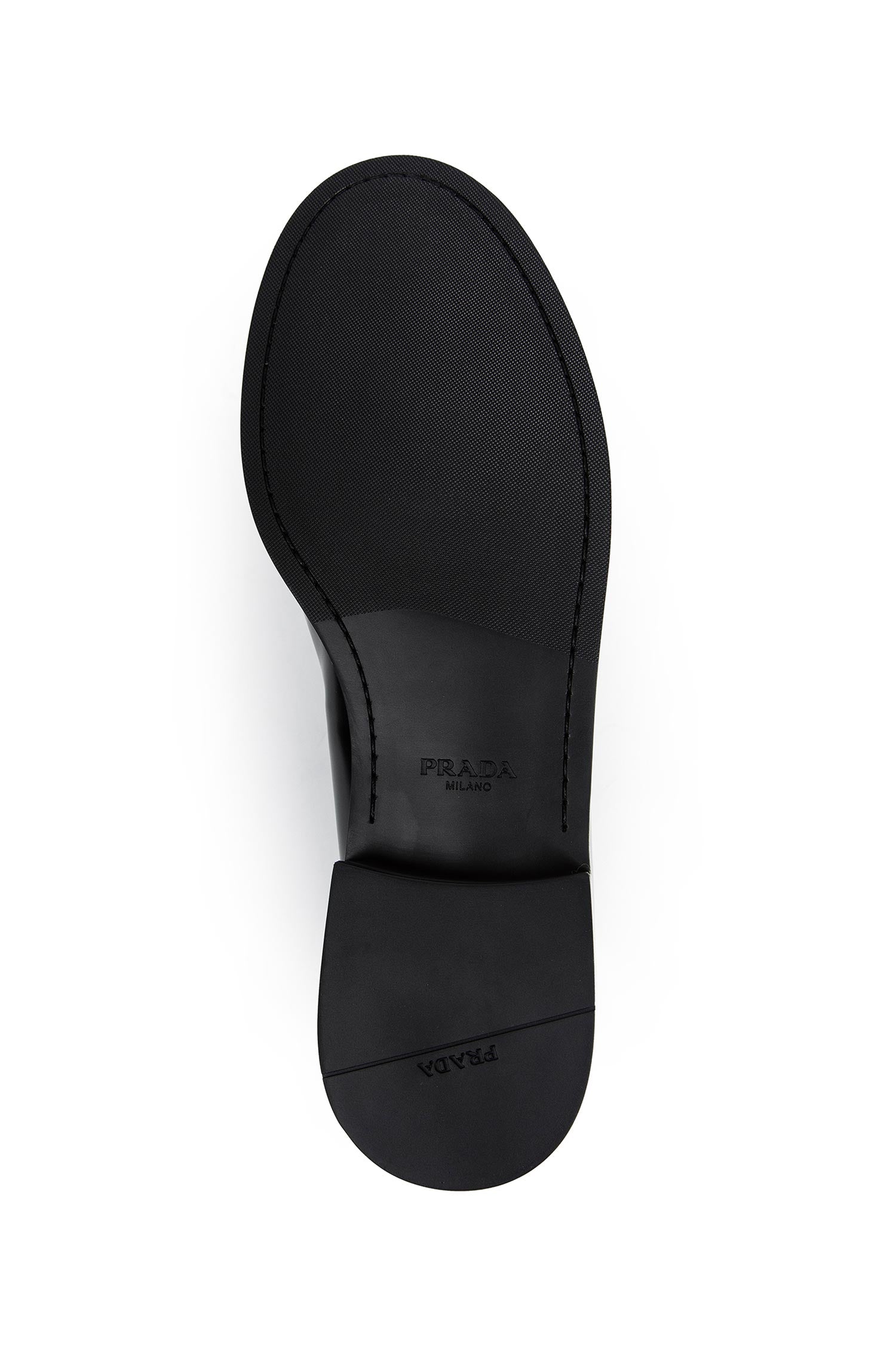 Brushed leather Peep Toe Loafers