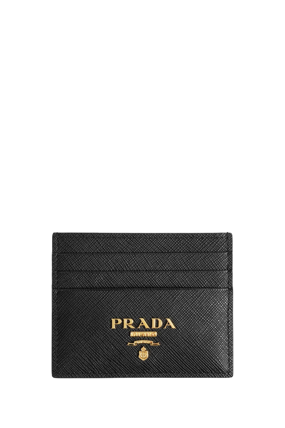 PRADA Saffiano Leather Card Holder woman