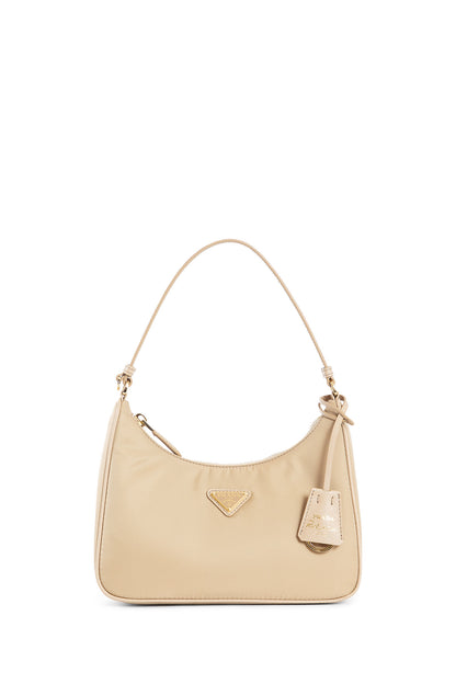 PRADA WOMAN BEIGE MINI BAGS