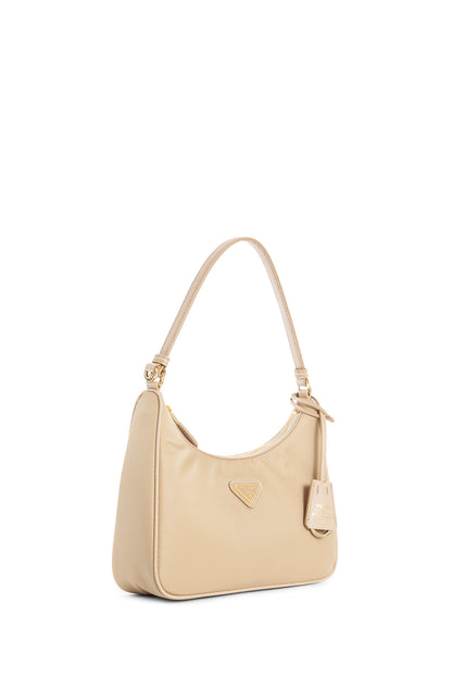 PRADA WOMAN BEIGE MINI BAGS