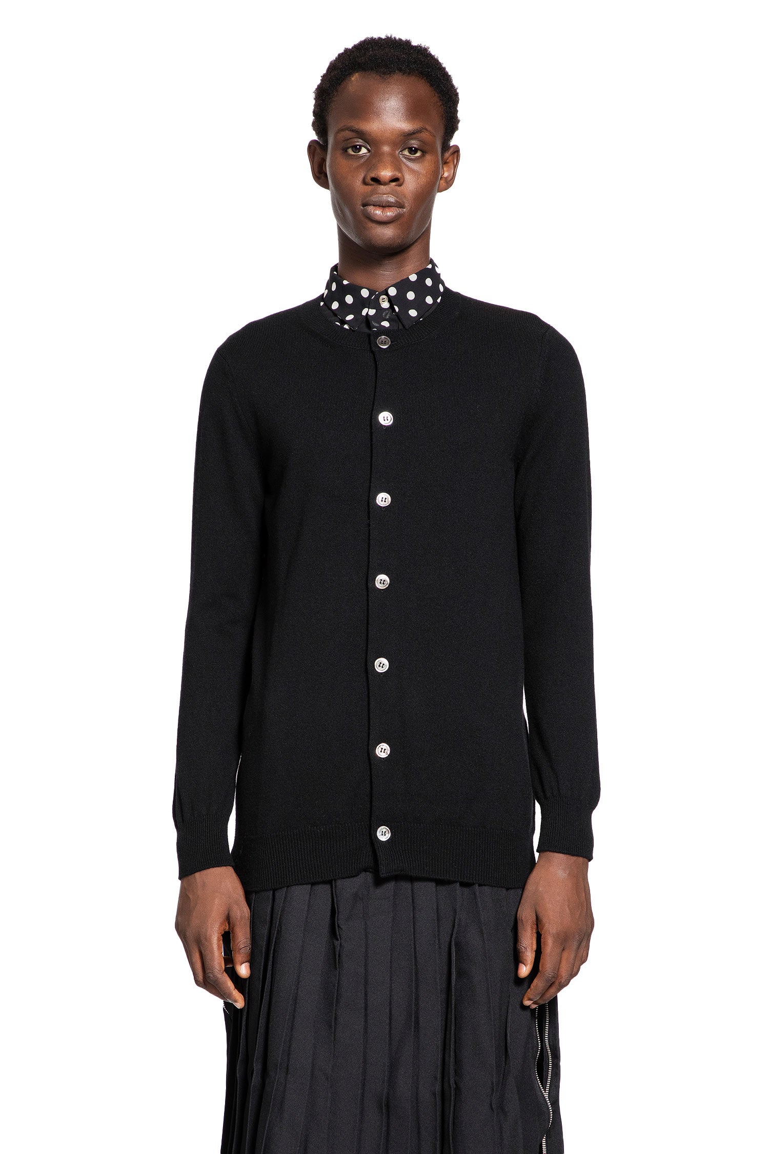 COMME DES GARCONS BLACK MAN BLACK KNITWEAR