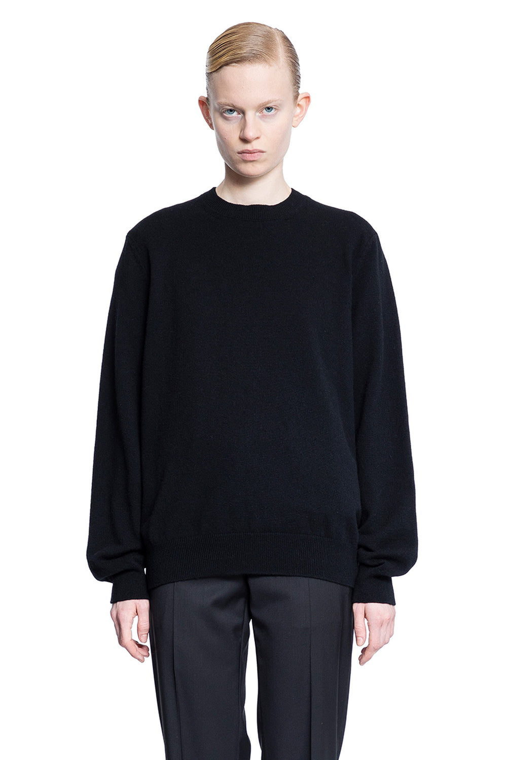 COMME DES GARCONS BLACK WOMAN BLACK KNITWEAR