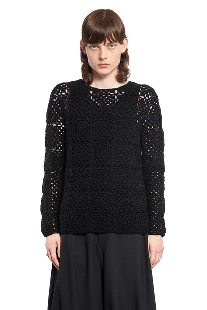 Antonioli COMME DES GARCONS BLACK MAN BLACK KNITWEAR