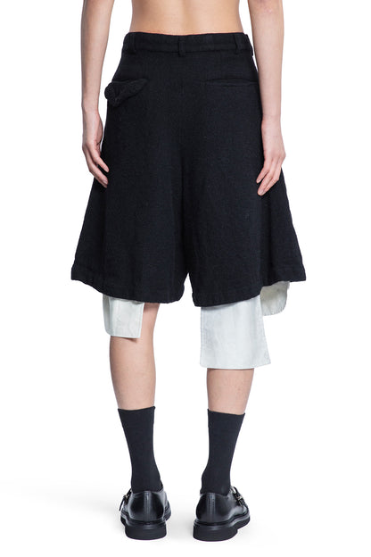 COMME DES GARCONS BLACK MAN BLACK&WHITE SHORTS & SKIRTS