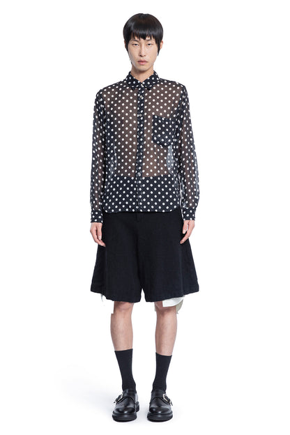 COMME DES GARCONS BLACK MAN BLACK&WHITE SHORTS & SKIRTS