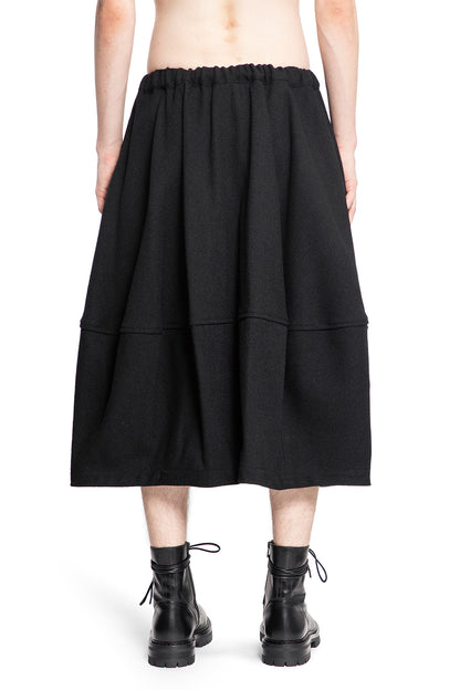 COMME DES GARCONS BLACK MAN BLACK SHORTS & SKIRTS