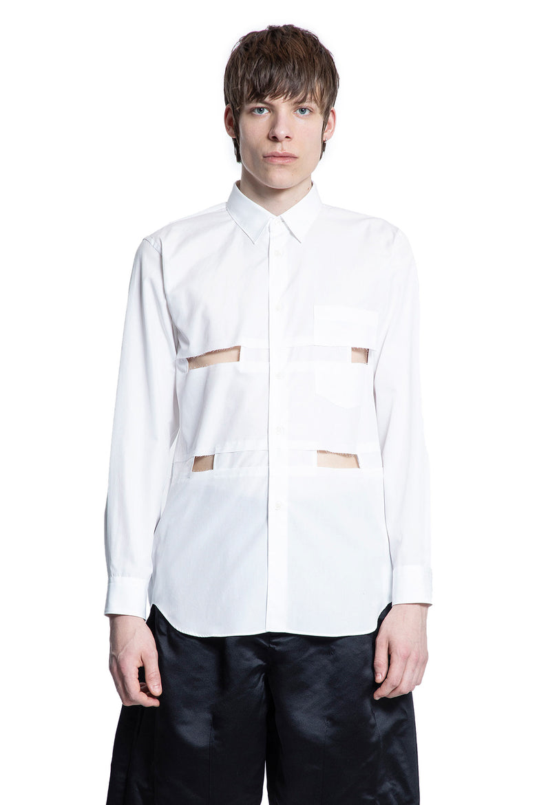 COMME DES GARCONS BLACK MAN WHITE SHIRTS