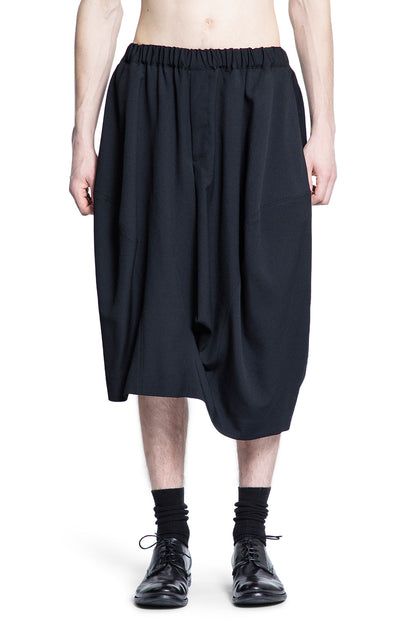 COMME DES GARCONS BLACK MAN BLACK SHORTS & SKIRTS