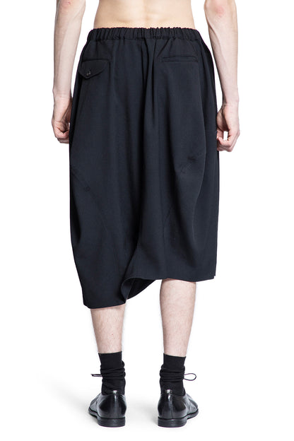 COMME DES GARCONS BLACK MAN BLACK SHORTS & SKIRTS