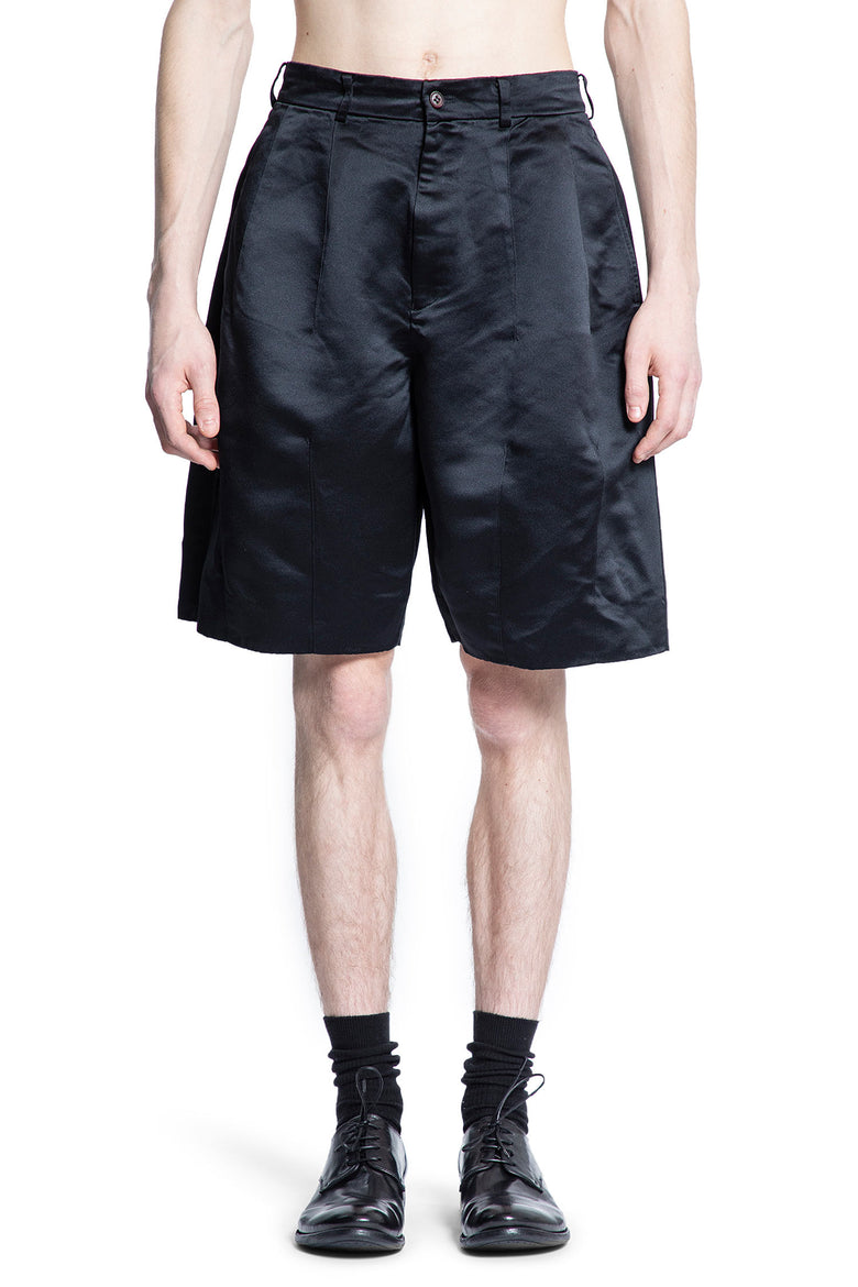 COMME DES GARCONS BLACK MAN BLACK SHORTS & SKIRTS