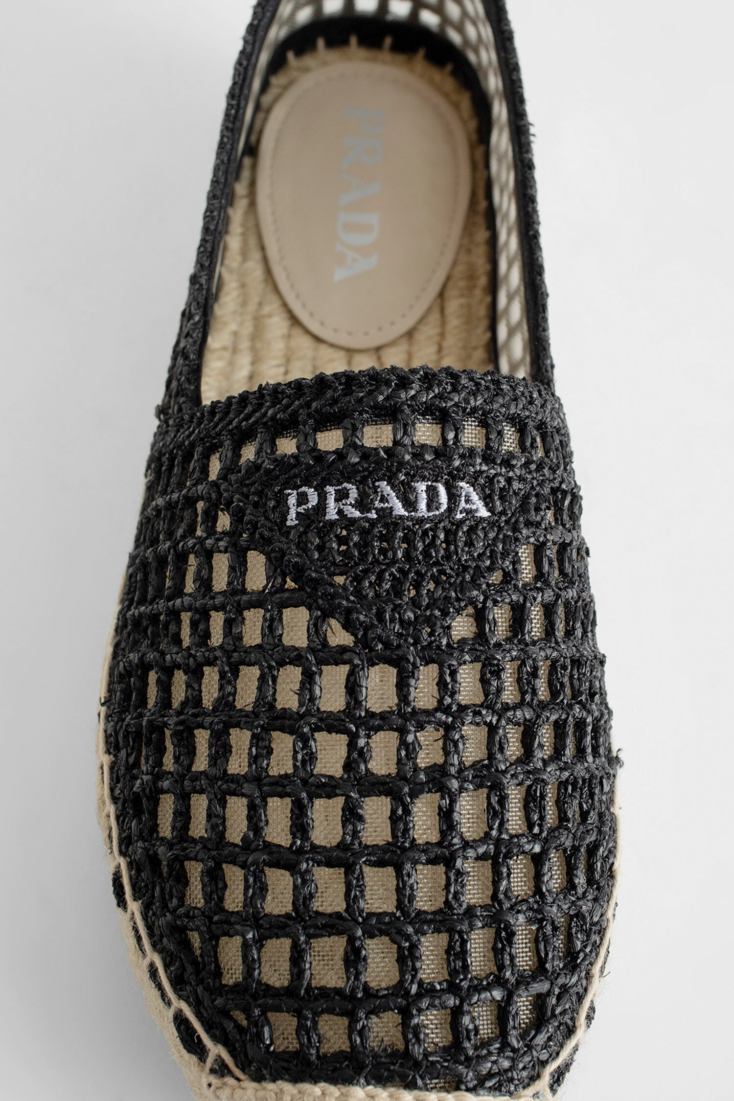 PRADA WOMAN BLACK FLATS