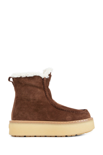Evolve Suede and Shearling Boots